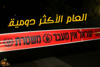 العام الأكثر دموية .. الدولة لا تكترث بموت العرب ! 